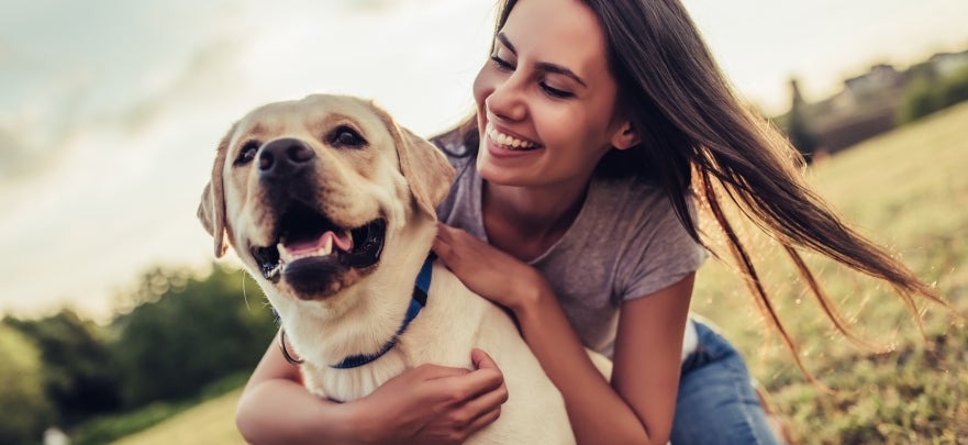 Women With Dog